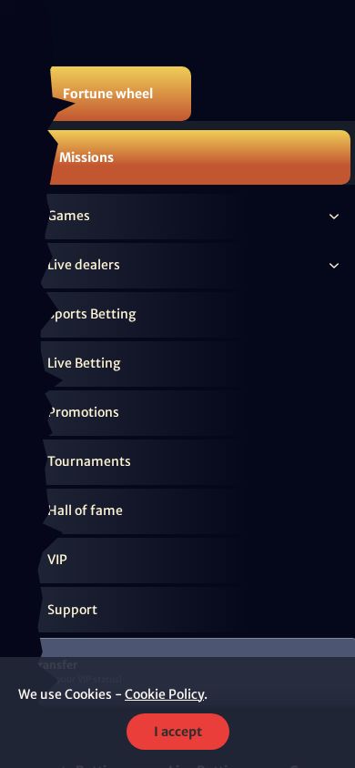HellSpin homepage (mobile)